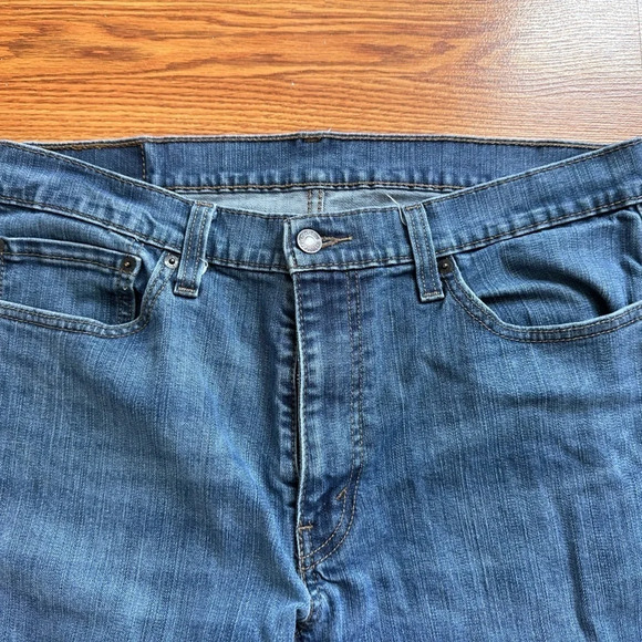 Levi Strauss 511 Men’s Slim Fit Flex Stretch Med Wash Denim Jeans Size 36X32 - Picture 5 of 8